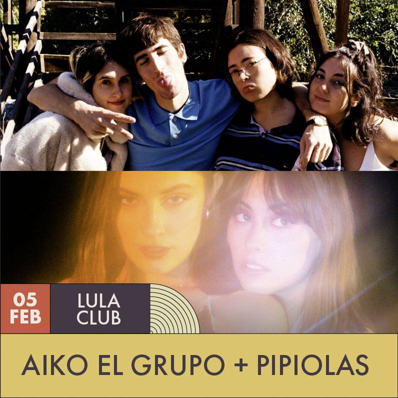 Imagen destacada de noticia: AIKO EL GRUPO y PIPIOLAS  Concierto el 5 de febrero en Madrid Inverfest 2023